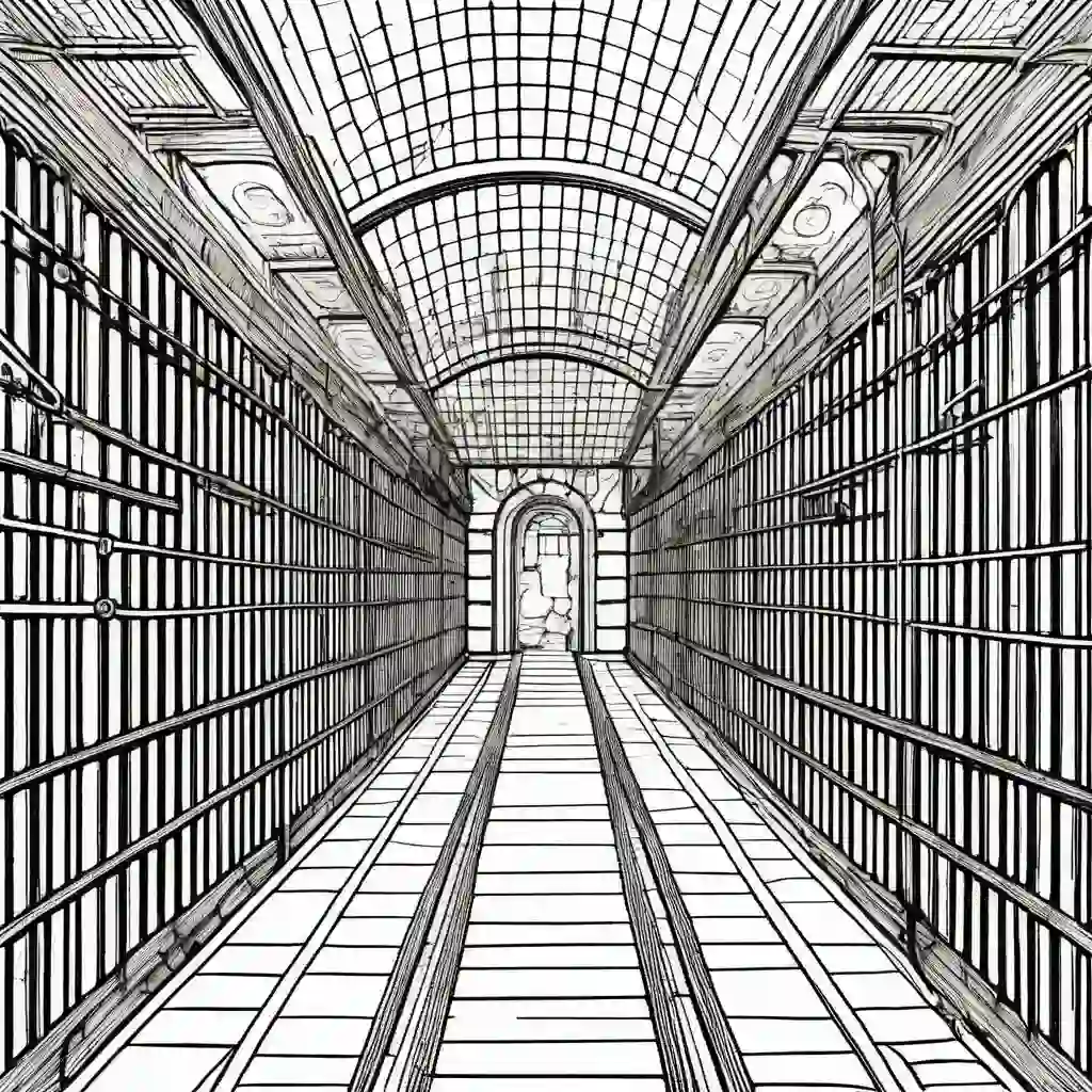 Prisons coloring pages